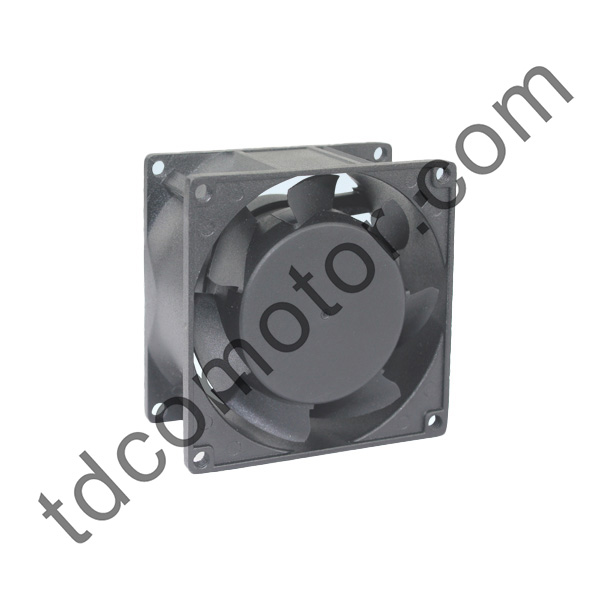 Ventilatore assiale CA 80x80x38 YZ-8038 Cuscinetto a sfere con cuscinetto a manicotto